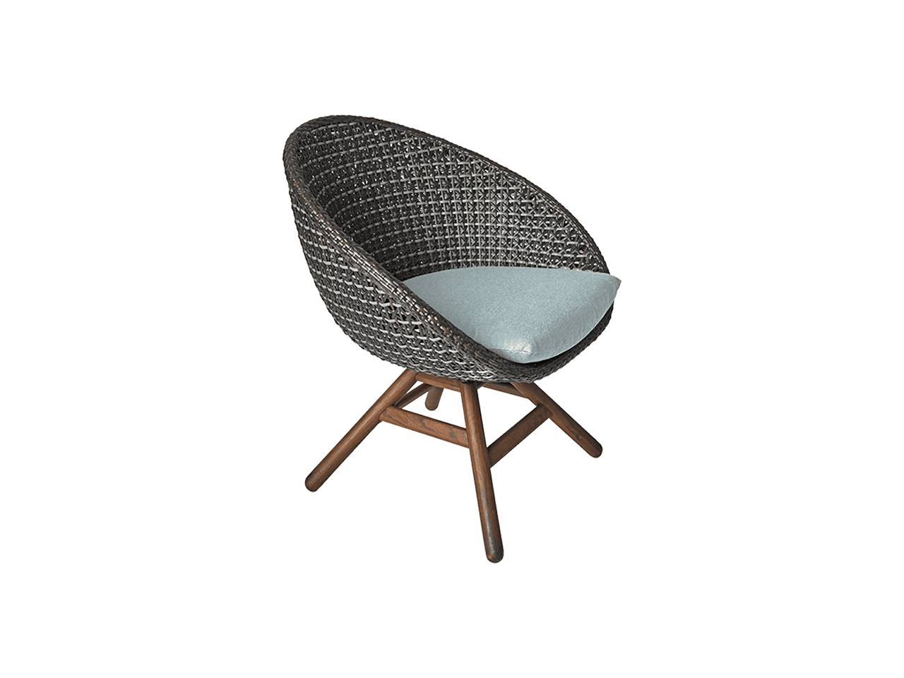Nest Swivel Lounge Chair - Indigo Pool Patio BBQ