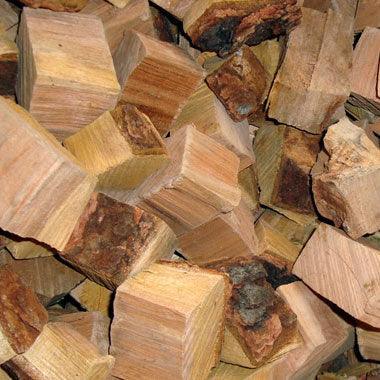 Chigger Creek Sweet 'N Smoky Wood Chunks - Indigo Pool Patio BBQ