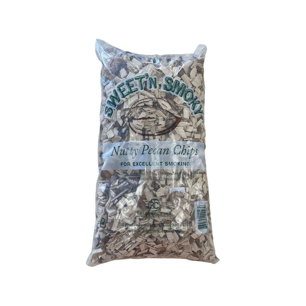Chigger Creek Sweet 'N Smoky Wood Chips - Indigo Pool Patio BBQ
