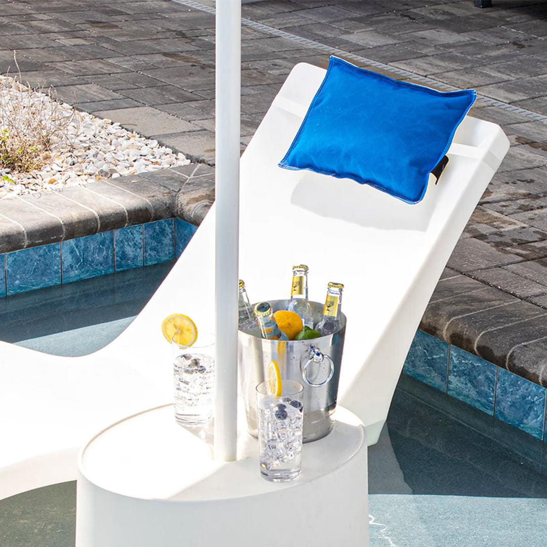 Floating Luxuries Kai Resort Pillow - Set of 2 - Indigo Pool Patio BBQ