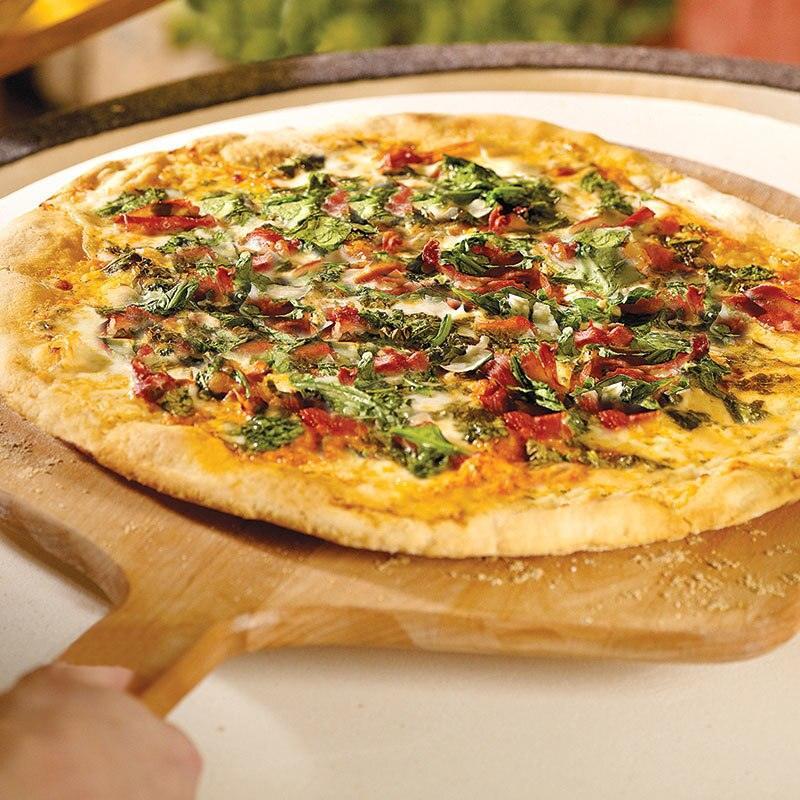 Flat Pizza & Baking Stone (Diameter 21in/53cm) (for XXL, XL) Big Green Egg Indigo Pool Patio BBQ