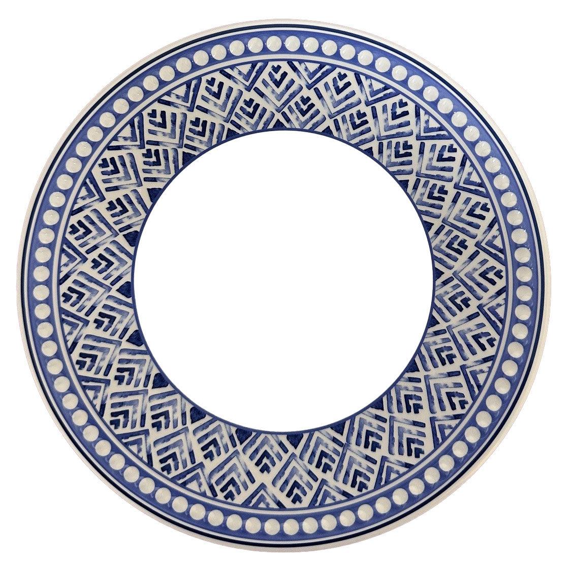 Savannah 8.5" Salad Plate - Indigo Pool Patio BBQ