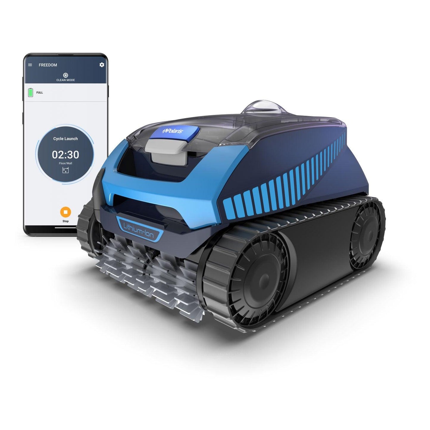 Polaris Freedom Cordless Robotic Cleaner - Indigo Pool Patio BBQ
