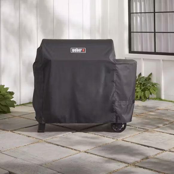 Weber Searwood XL 600 Pellet Grill Cover - Indigo Pool Patio BBQ