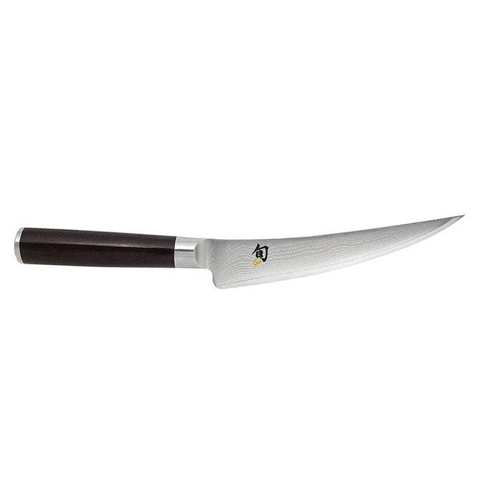 Shun Classic Four Piece BBQ Knife Set with Knife Roll Shun Indigo Pool Patio BBQ