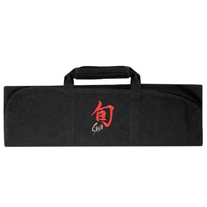 Shun Classic Four Piece BBQ Knife Set with Knife Roll Shun Indigo Pool Patio BBQ