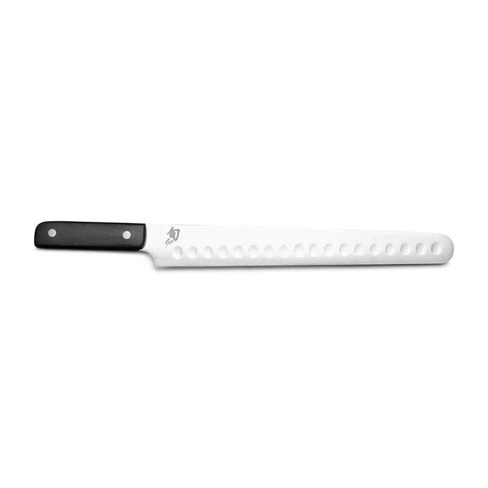 Shun Classic Four Piece BBQ Knife Set with Knife Roll Shun Indigo Pool Patio BBQ