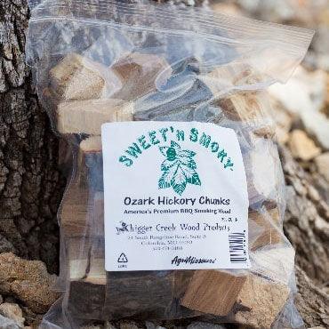 Chigger Creek Sweet 'N Smoky Wood Chunks - Indigo Pool Patio BBQ