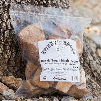 Chigger Creek Sweet 'N Smoky Wood Chunks - Indigo Pool Patio BBQ