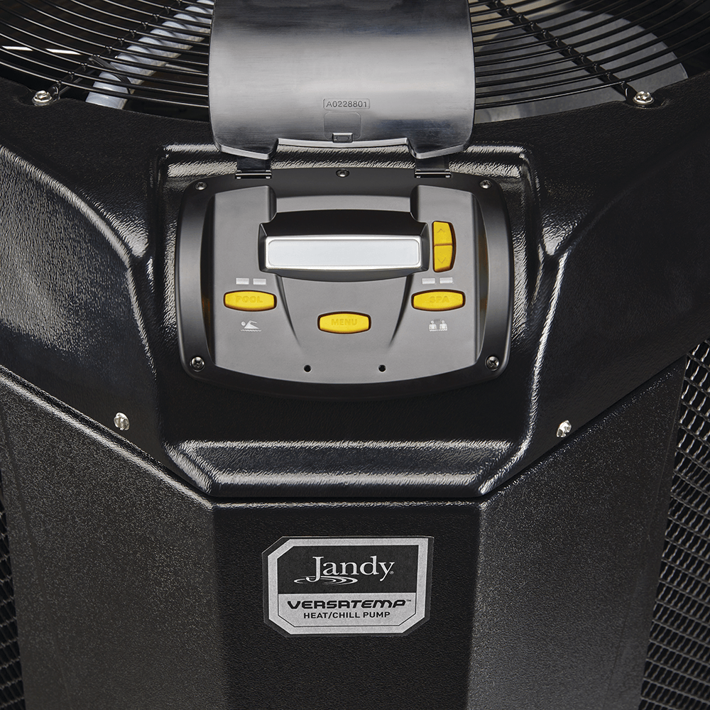 Jandy VersaTemp Heat & Cool Pump Jandy Indigo Pool Patio BBQ