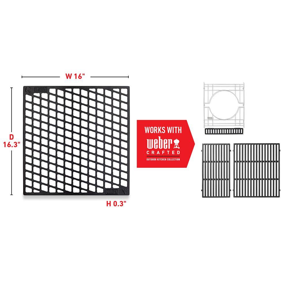 Weber Crafted Dual Sided Sear Grate - Indigo Pool Patio BBQ