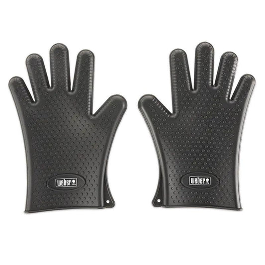 Weber Silicone Grilling Gloves Weber Indigo Pool Patio BBQ