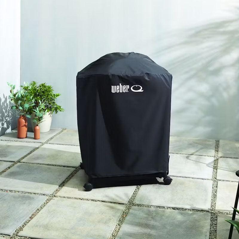 Weber Q Premium Grill Cover - Indigo Pool Patio BBQ