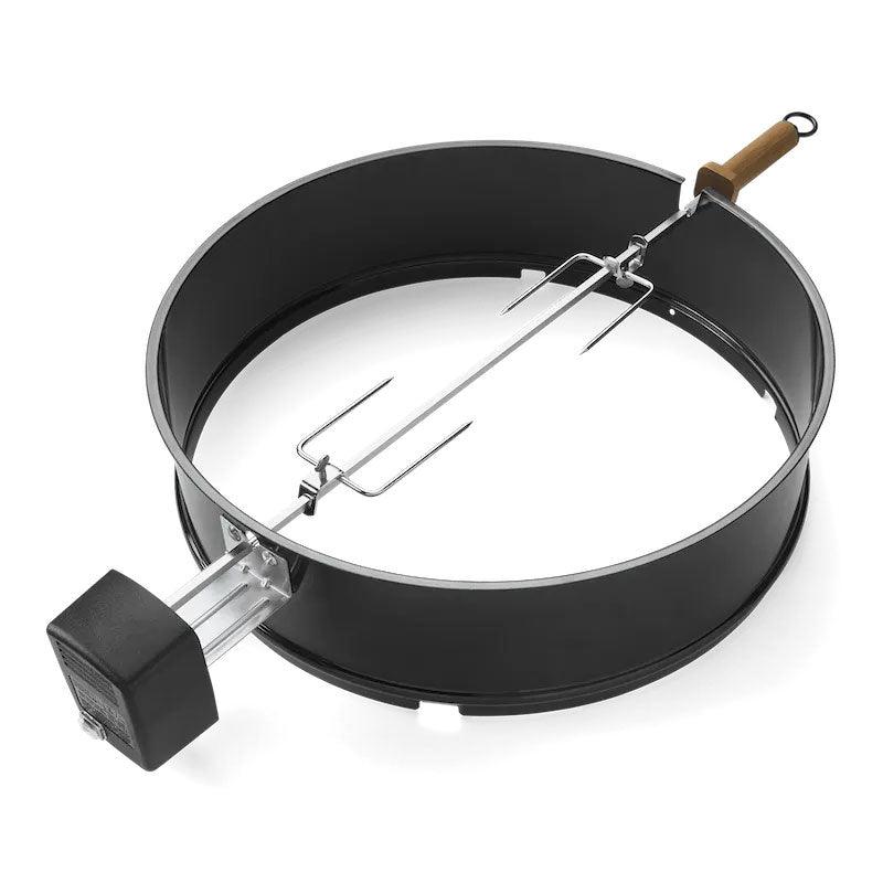 Weber Rotisserie for 22" Charcoal Grills Weber Indigo Pool Patio BBQ