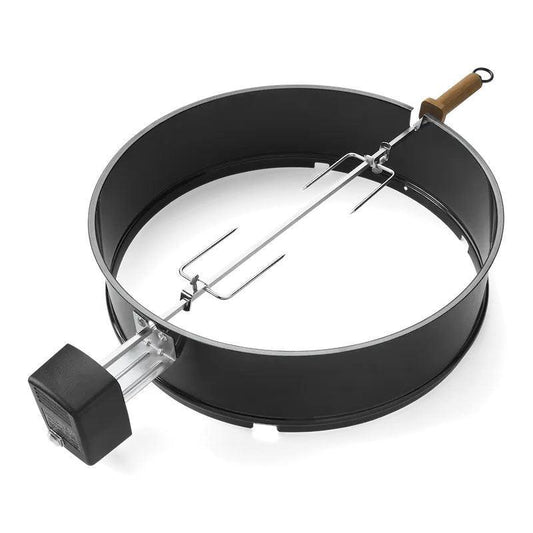 Weber Rotisserie for 22" Charcoal Grills Weber Indigo Pool Patio BBQ