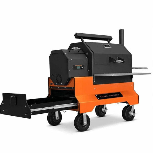 Yoder YS640S Competition Pellet Grill with Storage Drawer - Indigo Pool Patio BBQ