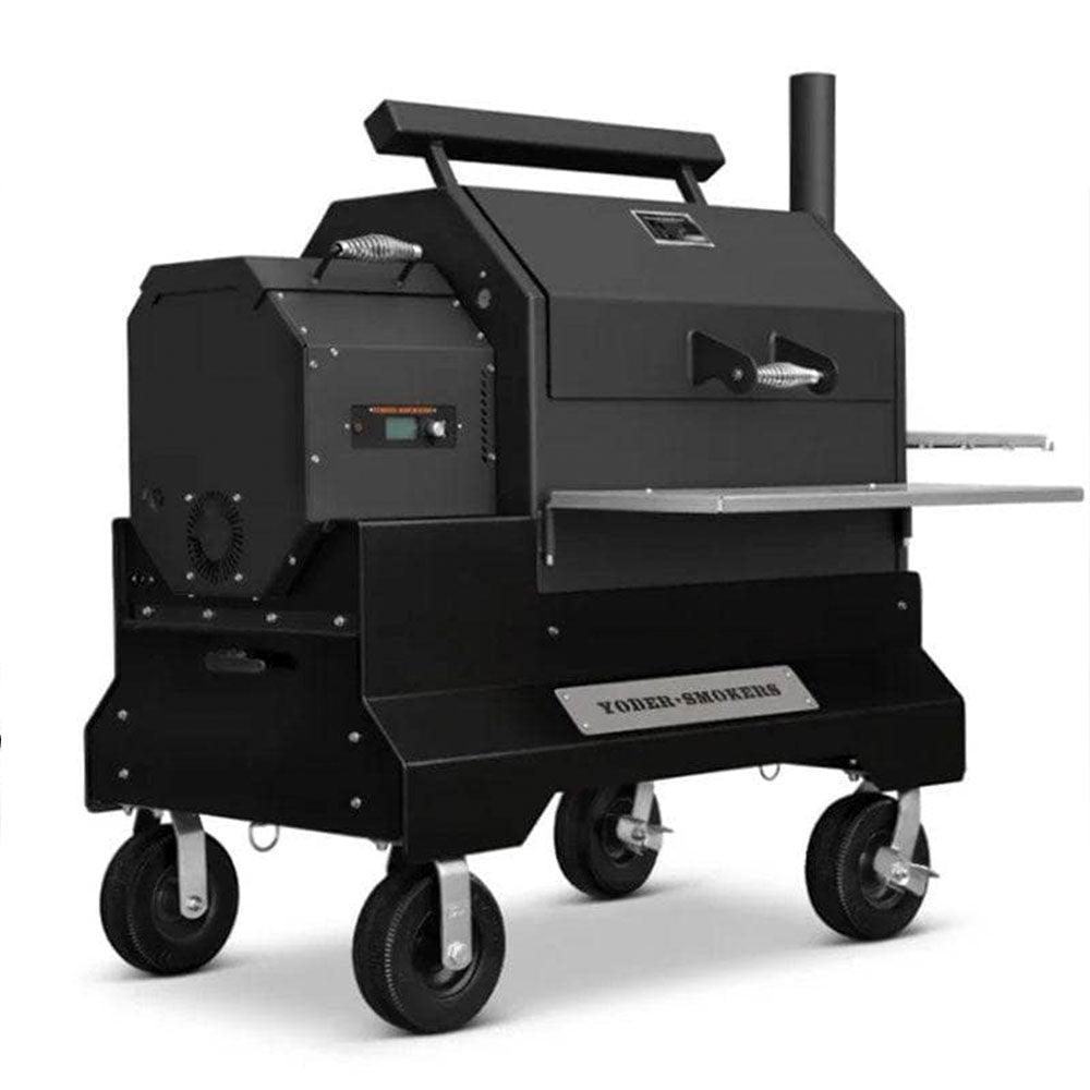 Yoder YS640S Competition Pellet Grill with Storage Drawer - Indigo Pool Patio BBQ
