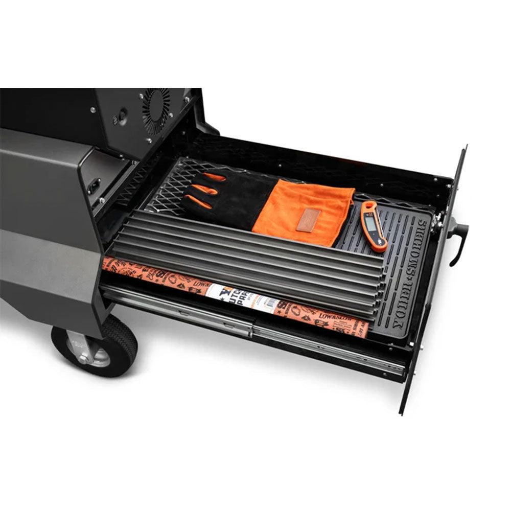 Yoder YS640S Competition Pellet Grill with Storage Drawer - Indigo Pool Patio BBQ