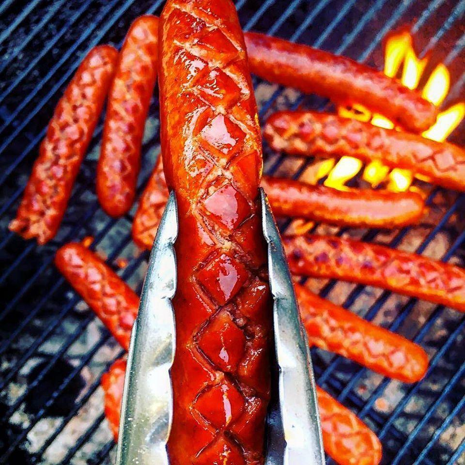 Slotdog Hot Dog Slicing Tool High-Q LLC Indigo Pool Patio BBQ