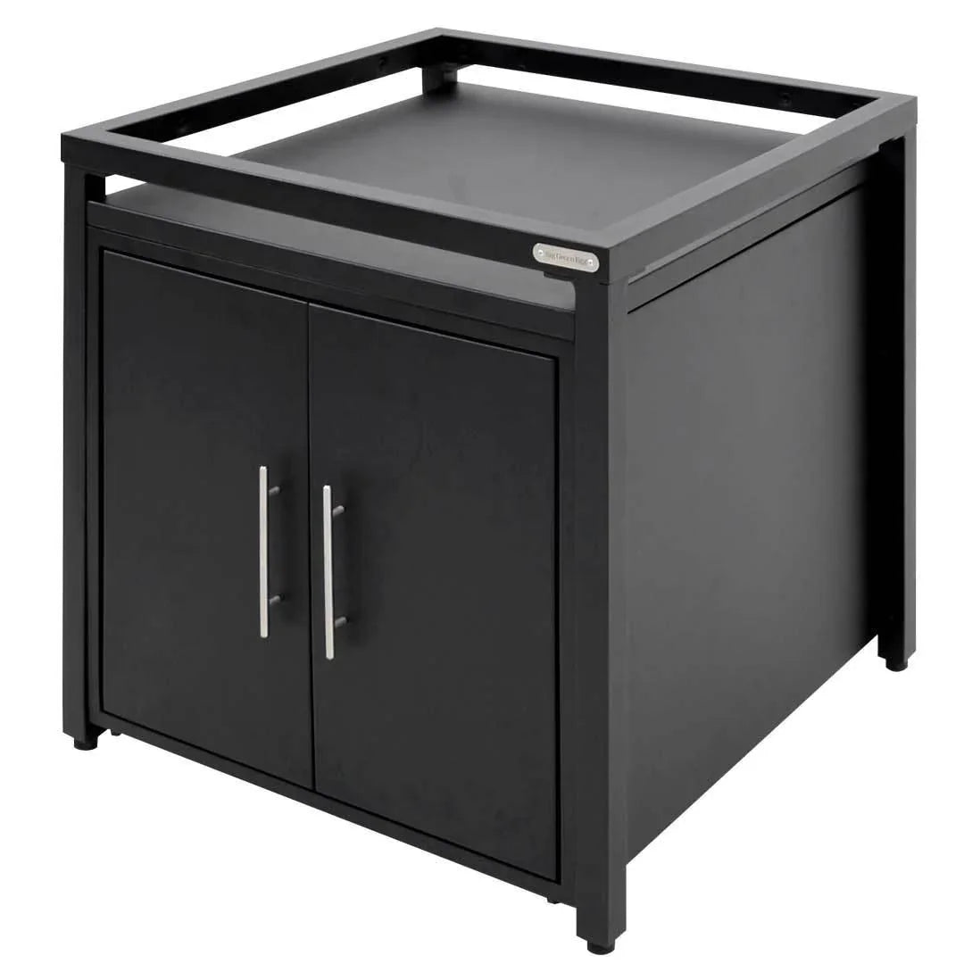 Expansion Cabinet for Big Green Egg Modular Nest System Big Green Egg Indigo Pool Patio BBQ