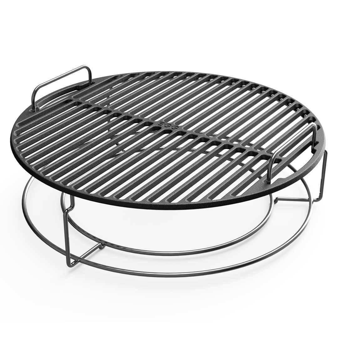 Big Green Egg Cast Iron Cooking Grids Big Green Egg Indigo Pool Patio BBQ