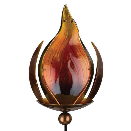 Blaze Bronze Solar Stake Regal Indigo Pool Patio BBQ