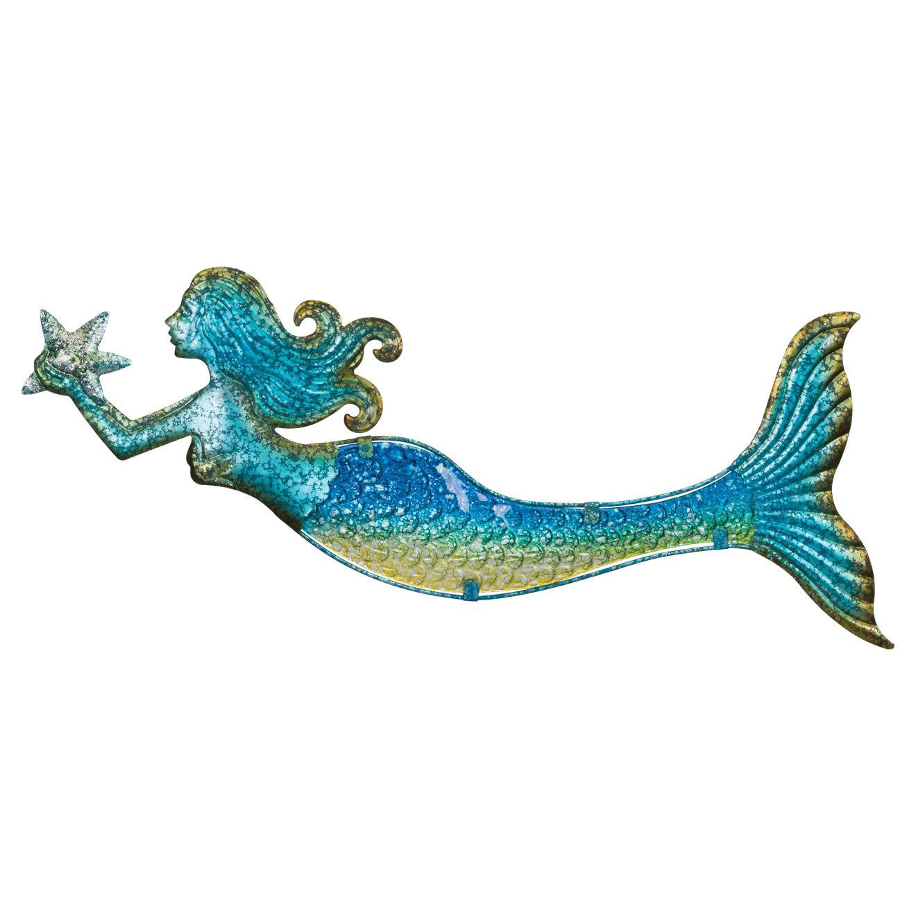 Mermaid Wall Decor Regal Indigo Pool Patio BBQ