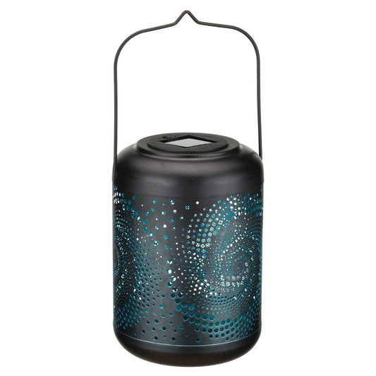 Spiral Small Shadow Lantern Regal Indigo Pool Patio BBQ