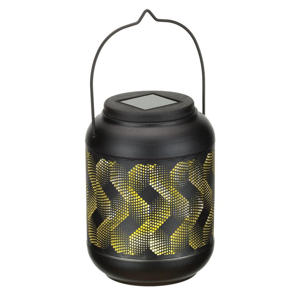 Zig Zag Small Shadow Lantern Regal Indigo Pool Patio BBQ