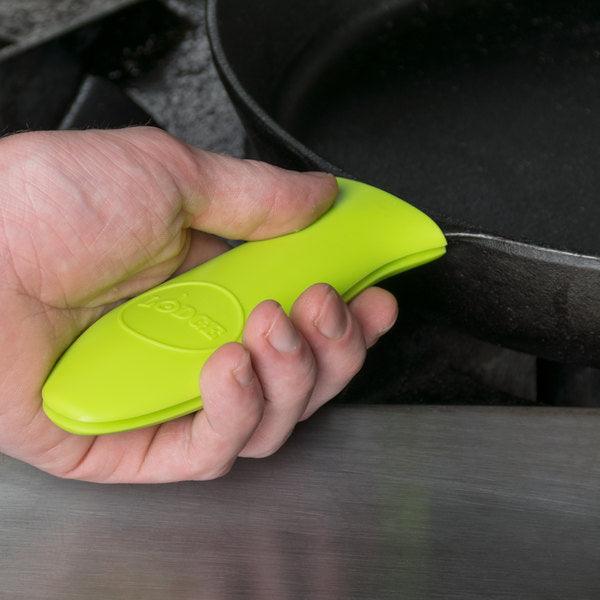 Lodge Silicone Hot Handle Holders Lodge Indigo Pool Patio BBQ