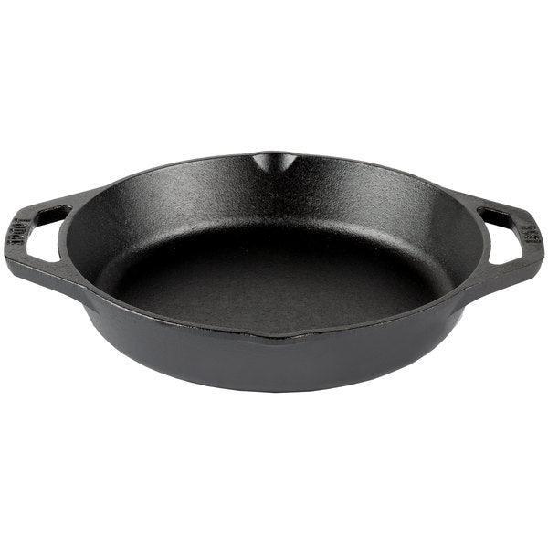 Lodge 10 1/4" Cast Iron Skillet with Dual Handles Lodge Indigo Pool Patio BBQ