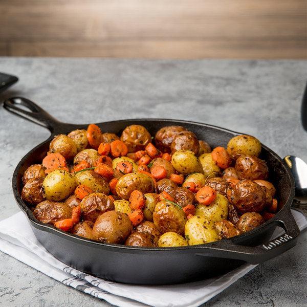 Lodge 10 1/4" Cast Iron Skillet Lodge Indigo Pool Patio BBQ