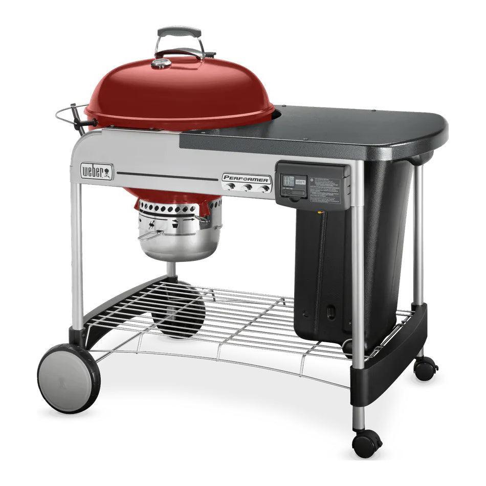 Weber Performer Deluxe 22" Weber Indigo Pool Patio BBQ