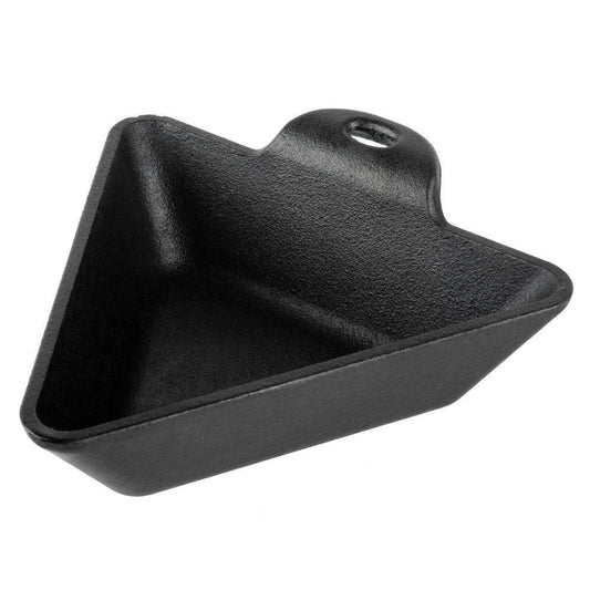 Lodge Heat-Treated 10 Ounce Triangular Cast Iron Mini Server Lodge Indigo Pool Patio BBQ