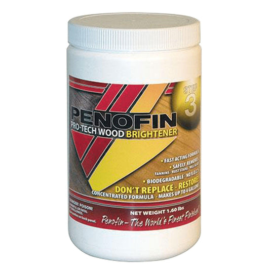 Penofin Pro-Tech Wood Brightener Jensen Outdoor Indigo Pool Patio BBQ