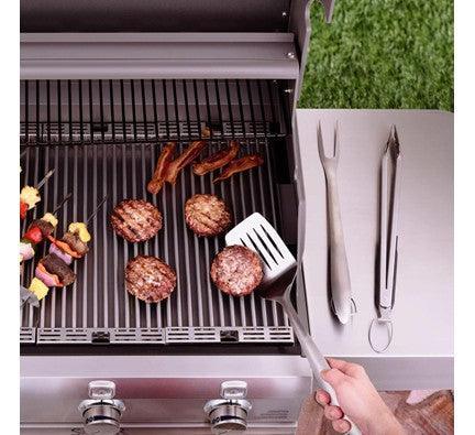 Saber Premium 3-Piece Tool Set Saber Grills Indigo Pool Patio BBQ