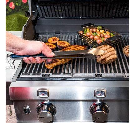 Saber Premium 3-Piece Tool Set Saber Grills Indigo Pool Patio BBQ