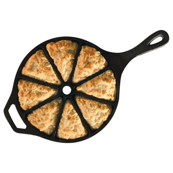 Lodge Cast Iron Wedge Pan Lodge Indigo Pool Patio BBQ