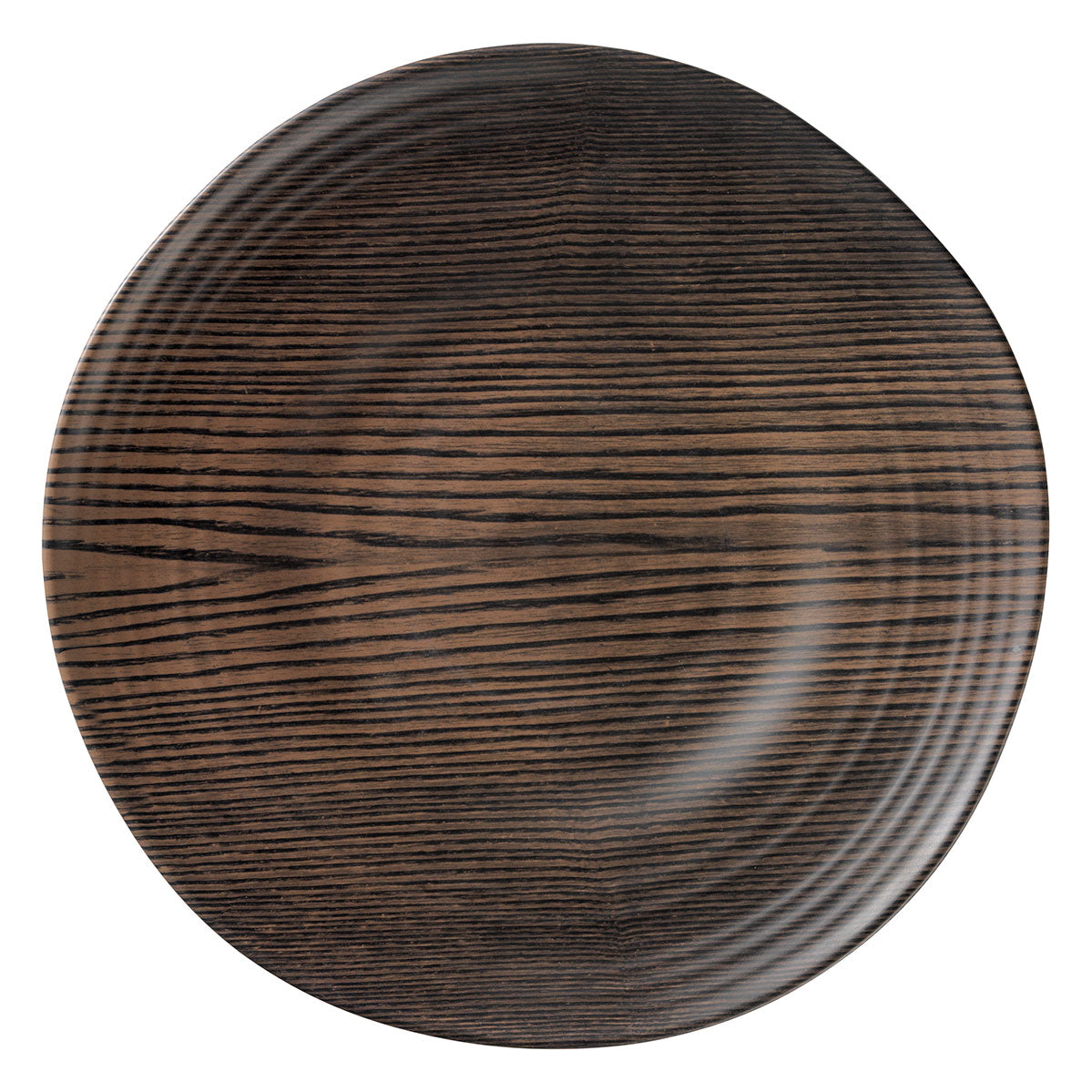 Walnut Wood 8" Plate Merritt International Indigo Pool Patio BBQ