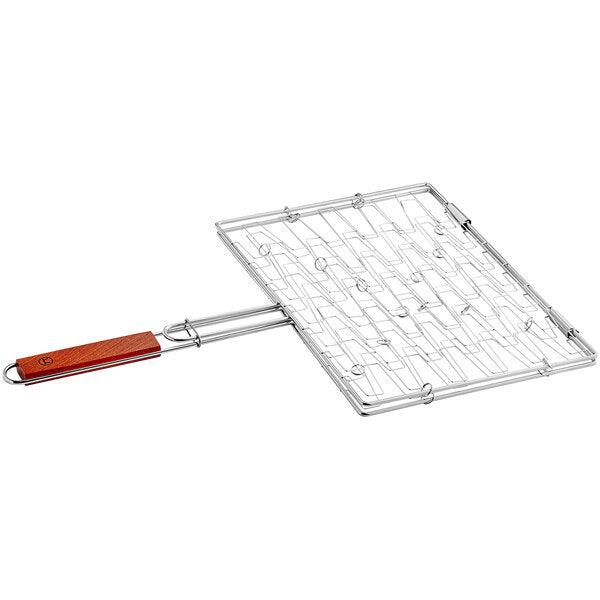 Outset Chrome Flex Grill Basket Outset Indigo Pool Patio BBQ