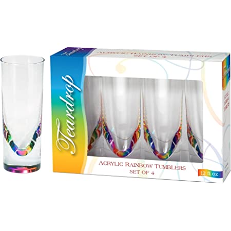 Teardrop Rainbow 14 oz. Gift Set Merritt International Indigo Pool Patio BBQ