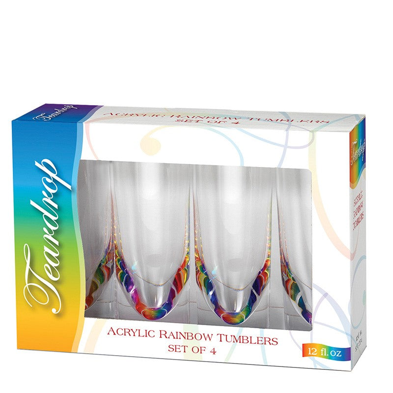 Teardrop Rainbow 14 oz. Gift Set Merritt International Indigo Pool Patio BBQ