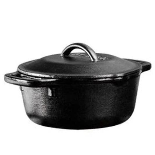 Lodge 2 Quart Cast Iron Dutch Oven Lodge Indigo Pool Patio BBQ