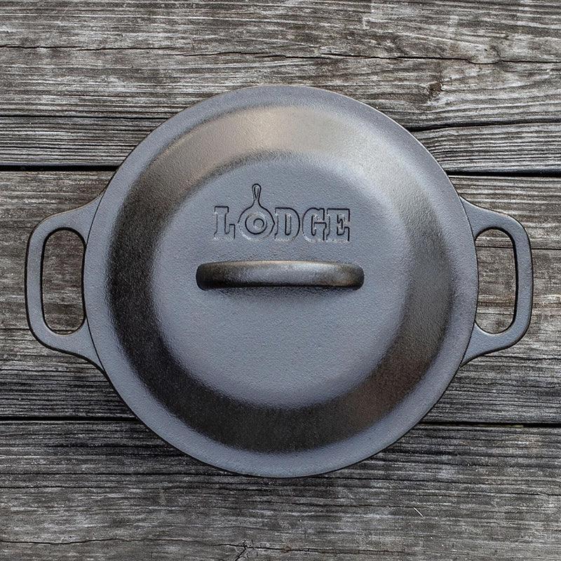 Lodge 2 Quart Cast Iron Dutch Oven Lodge Indigo Pool Patio BBQ