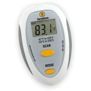 ThermoWorks Mini Infrared Thermometer ThermoWorks Indigo Pool Patio BBQ