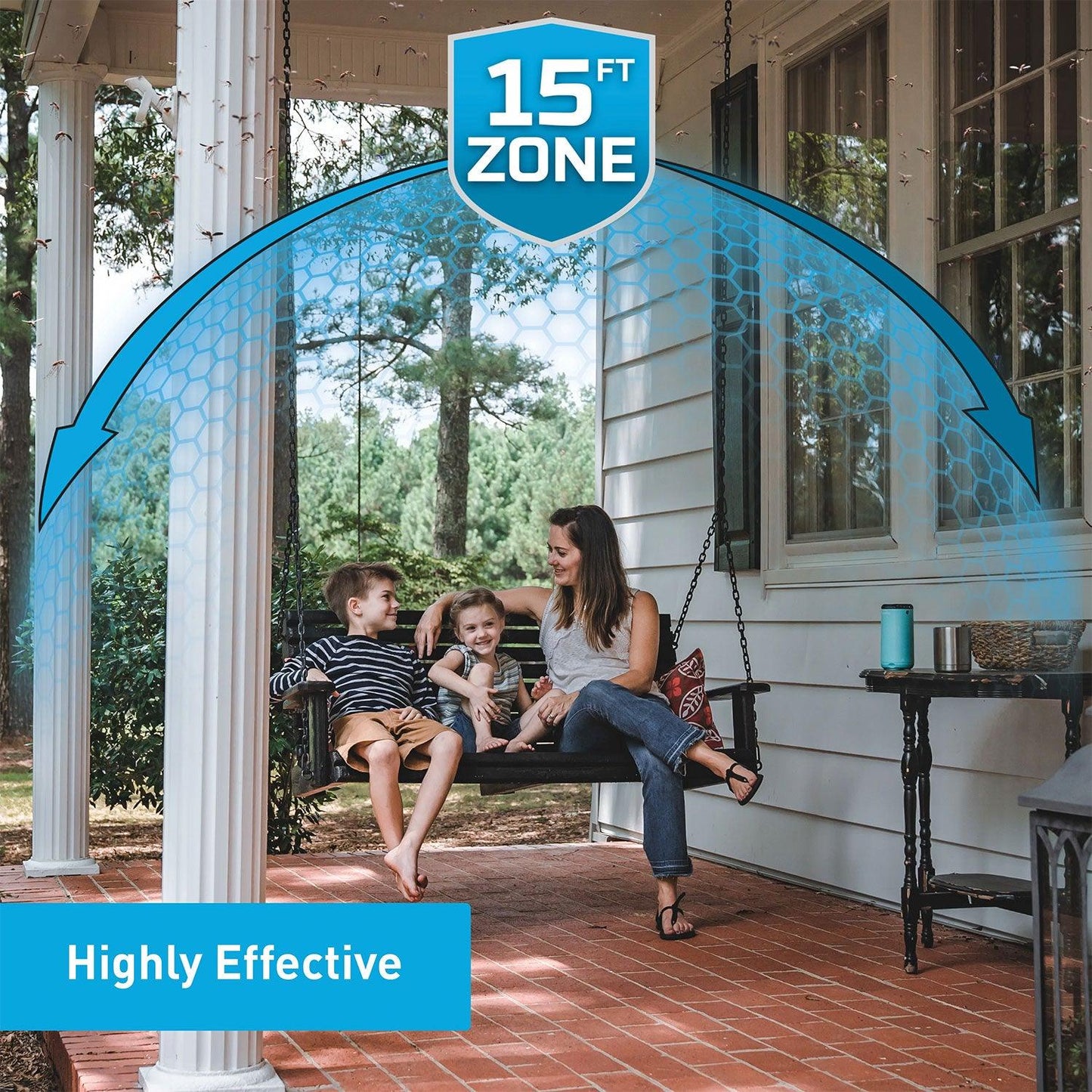 Thermacell Patio Shield Mosquito Repeller Thermacell Indigo Pool Patio BBQ