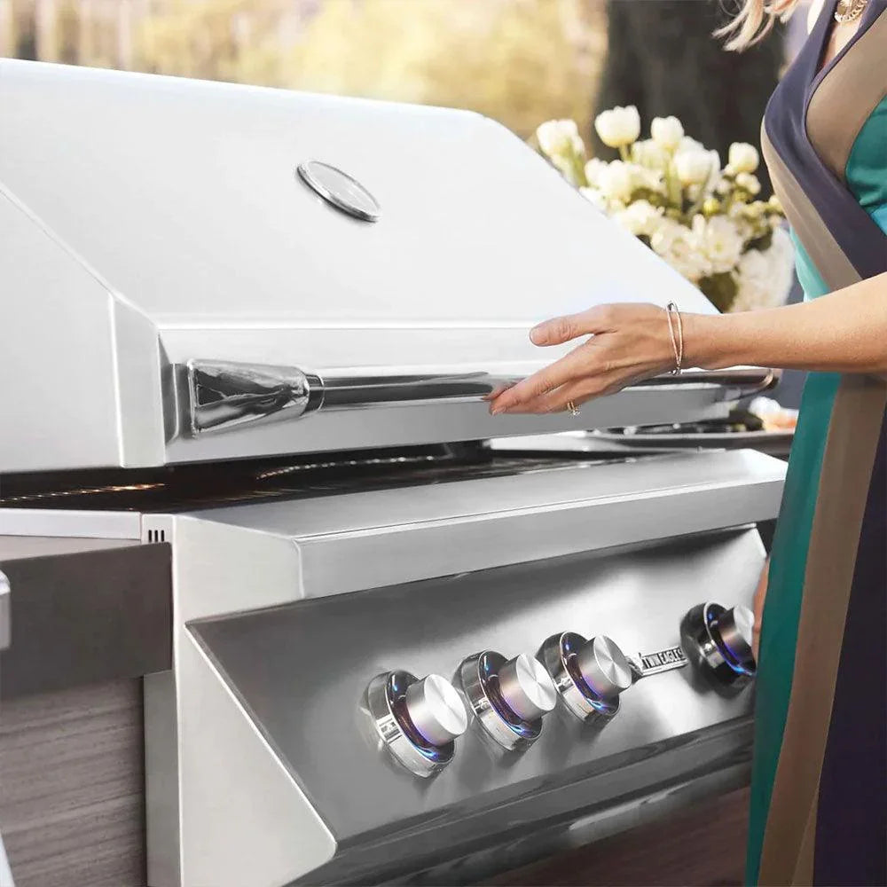 Eagle One 42" Gas Grill with Infrared Rotisserie & Sear Zone Twin Eagles Indigo Pool Patio BBQ