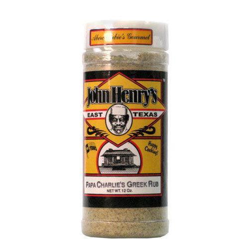John Henry's Papa Charlie's Greek Rub John Henry's Indigo Pool Patio BBQ