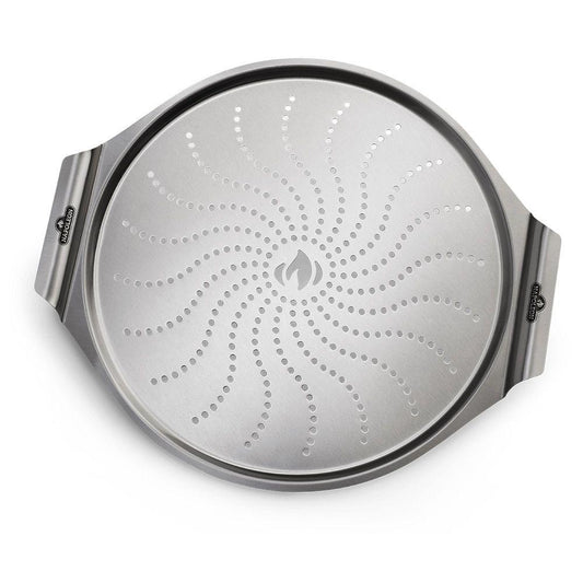 Napoleon 14-Inch Stainless Steel Pizza Pan Napoleon Indigo Pool Patio BBQ