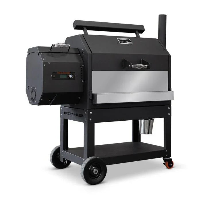 Yoder YS640 Grease Shield Yoder Smokers Indigo Pool Patio BBQ
